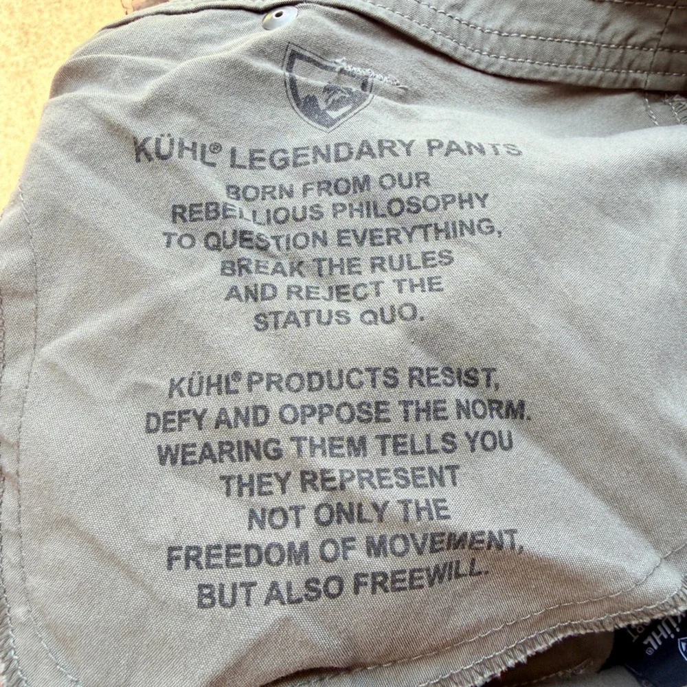 Kuhl Womens 6 Short Cargo Pants Olive Green Roll Up Convertible Hiking Utility